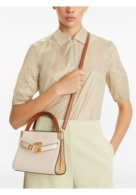 Beige and brown Lee Radziwill tote bag Tory Burch - women TORY BURCH | 158642122